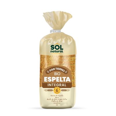 Organic Soft wholemeal Spelled Bread 400 g