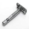 Amour Noir 1950's Classic Vintage Double Edge Butterfly Safety Razor comes with Chrome Resting Stand Twist Handle Mechanism in Luxury Gift Box view 3