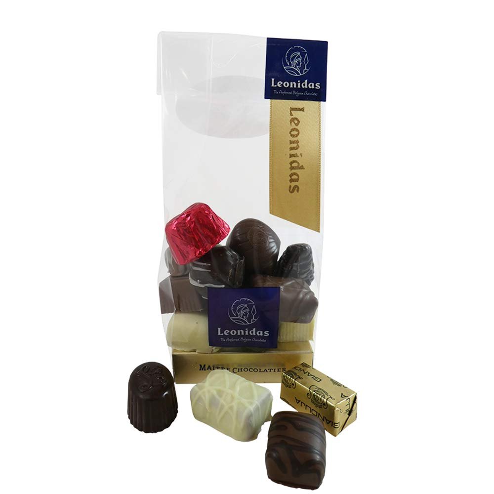 Belgian Chocolate Gifts, 12 Leonidas Assorted Pralines, Butter Creams, Ganache, Truffles
