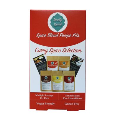 Freshly Spiced Spice Blend Recipe Kit - Curry Spice Selection