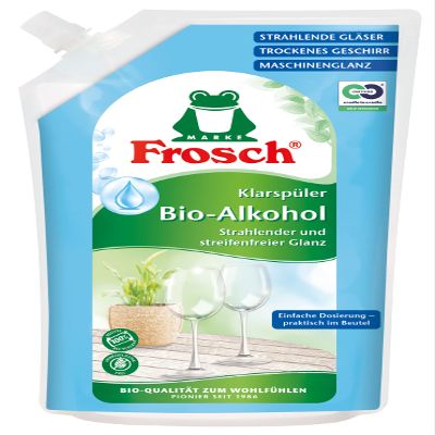 Frosch Rinse Aid 750 ml, 1 Pouch, Unscented, Dishwasher Detergent
