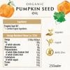 Biona Organic Pumpkin Seed Oil 250 ml - Great Taste Award 2024 Winner - Cold Pressed from Organic Pumpkin Kernels - Versatile for Salads, Soups, drizzling - Dairy Free & Vegan view 2