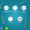 Wunder Flavoured Toothpicks - Ice Candy - 100 Flavor Tooth Picks in Metal Box - Long-Lasting Flavour - Fresh Breath - Helps Reduce Nail-Biting - Supports Smoke-Free Moments - Sugar-Free view 4