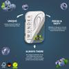 Wunder Flavoured Toothpicks - Blueberry - 100 Flavour Tooth Picks in Metal Box - Long-Lasting Flavour - Fresh Breath - Helps Reduce Nail-Biting - Supports Smoke-Free Moments - Sugar-Free view 2