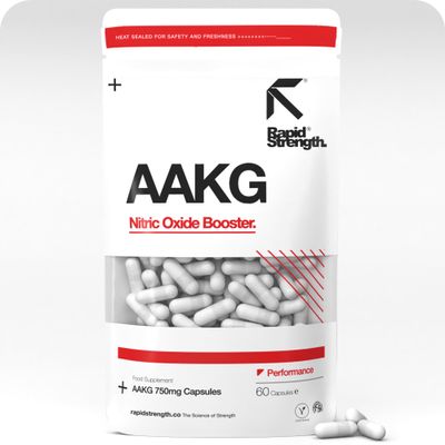 L Arginine AAKG 500mg Capsules Amino Acids Caps by Rapid Strength