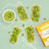 Amisa Organic Chickpea Crispbread 100g, Pack of 12 - High in Protein, Gluten-Free & Vegan-Friendly view 2