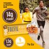 Fulfil Vitamin and Protein Bar (15 x 40 g Bars)  Chocolate Peanut and Caramel Flavour  15 g High Protein, 9 Vitamins, Low Sugar view 3