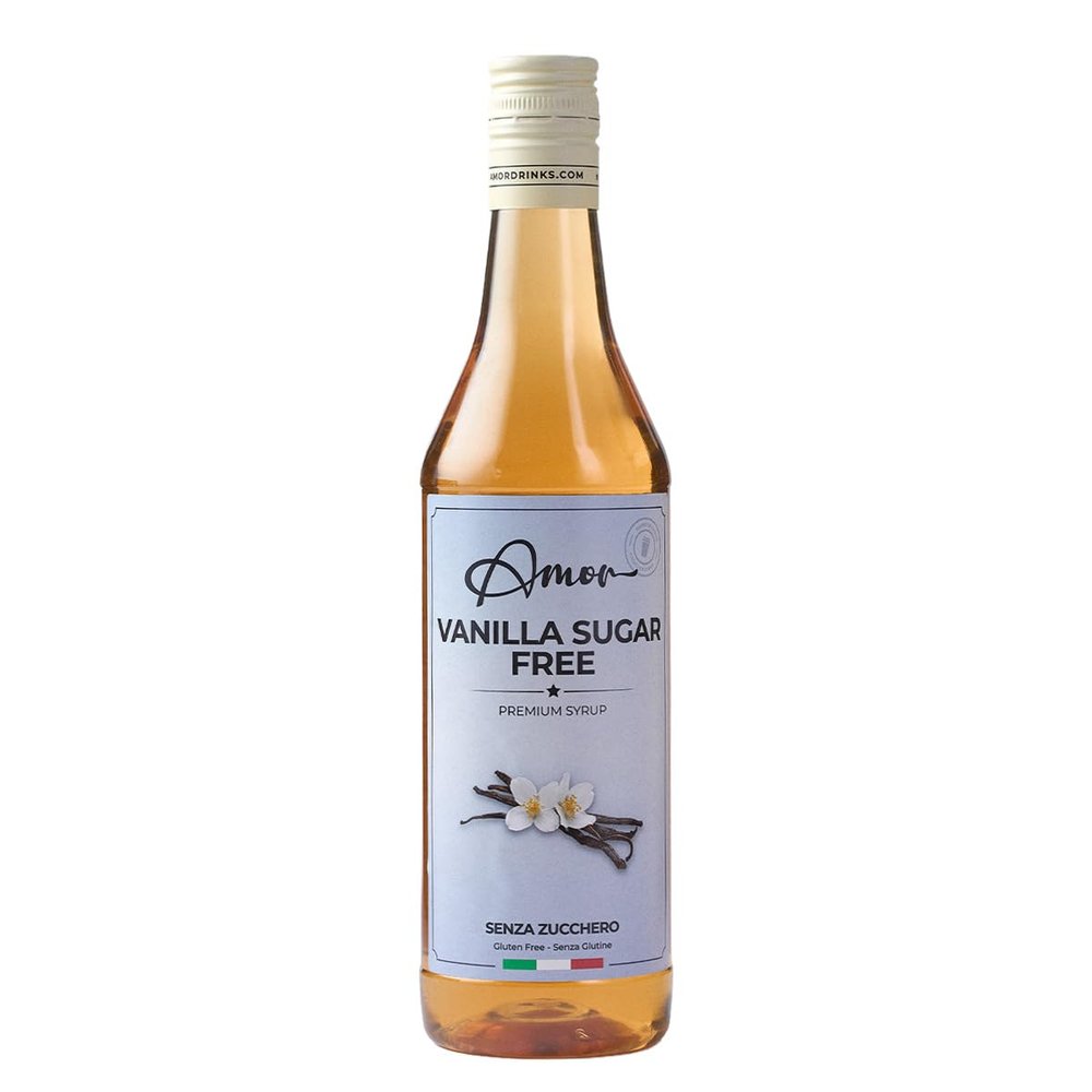 Amor Vanilla Sugar Free Syrup (750ml)