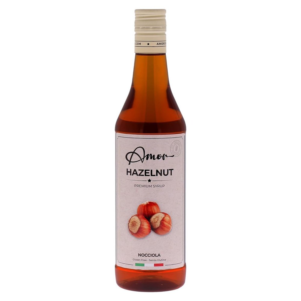 Amor Hazelnut Syrup (750ml)