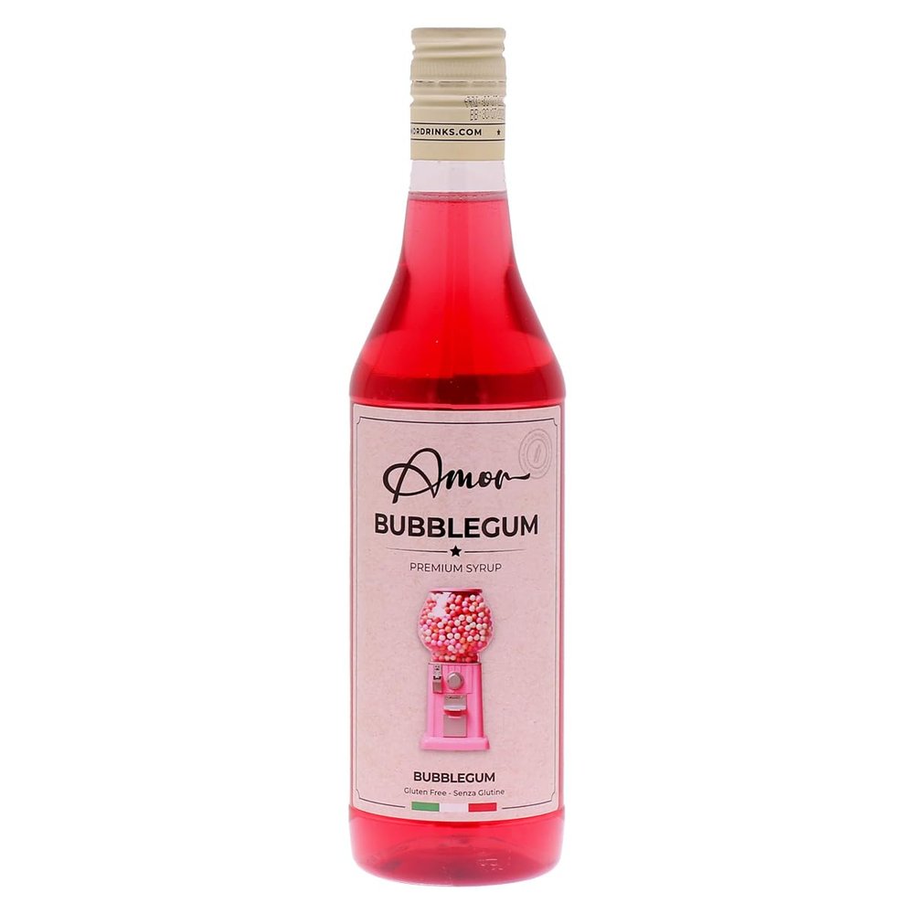 Amor Bubblegum Syrup (750ml)