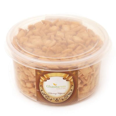 Ghasitaram Gifts Mini Katli Namkeen 200 GMS |Diwali,Holi,Rakhi,Valentine,Christmas,Birthday,Anniversary,Gift for Her,Him,Mothers Day,Fathers Day|