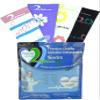 4 Pair Small/Medium Extra Soft Premium Quality Colorful Moderate Graduated Compression Socks 15-20 mmHg. Nurses, Running, Travel, Knee-High, Mens & Womens Comfort Blend. Celebrate Mum Designs view 3