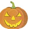 12 Napkins Pumpkin Halloween  Die-Cut Silhouette Airlaid 33 x 33 cm view 1