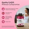Nutravita CoQ10 Supplement - 120 Vegan CQ10 Capsules - CoQ10 Ubiquinol 200mg - Naturally Fermented Q10 Ubiquinone 200mg - Coenzyme Q10 High Strength - Co Enzyme CQ10 - Co Q 10 Supplement - UK Made view 3
