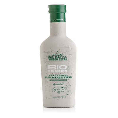 Castillo de Canena - Extra Virgin Olive Oil Biodynamic - Arbequina Variety - Certified Biodynamic Agriculture - Herbaceous Aromas and Mild Flavour - 500 ml Bottle