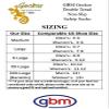 GBM Geckos - Plush Double Tread Non-Slip Safety Socks 2-Pack (White, Bariatric) view 2