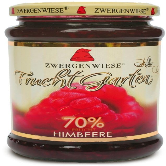 70% Fruit Raspberry (Gluten-Free) BIO 225 g - ZWERGENWIESE