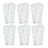 GBM Geckos - Plush Double Tread Non-Slip Safety Socks 6-Pack (White, Bariatric) view 1