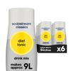 SodaStream Flavours Classic Diet Tonic Mix, Fizzy Drink Maker Concentrate, Aspartame Free SodaStream Syrup, Sparkling Water Flavouring, Slimline Water for Gin & Tonic - 6x 440ml Multi Pack view 1