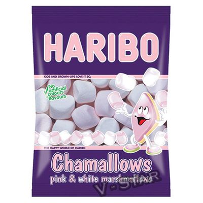 2 x Bags HARIBO Sweets Packs - Fresh Stock (CHAMALLOWS 140G)