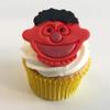 12 Sugar Sesame Street Character Cake Toppers: Ernie. Edible, Unique and Made with Love in The UK! view 1