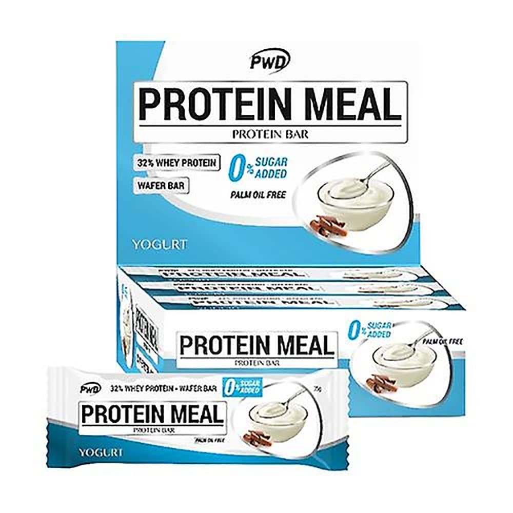 YOGURT BAR PROTEIN MEAL 35GR WITHOUT ADDED SUGAR X 12 UNITS