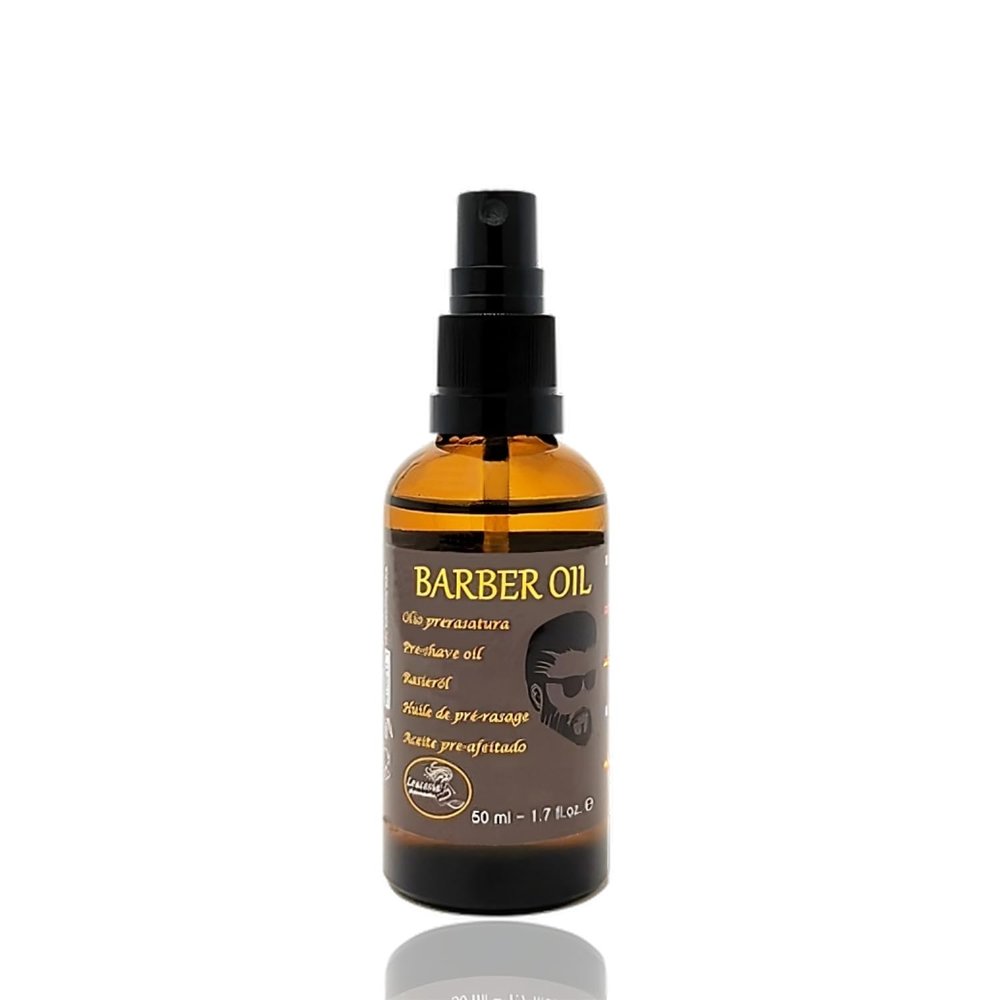 Shaving Oil - Blend of 100% natural oils that work in synergy and moisturise the facial skin to prepare it for shaving.