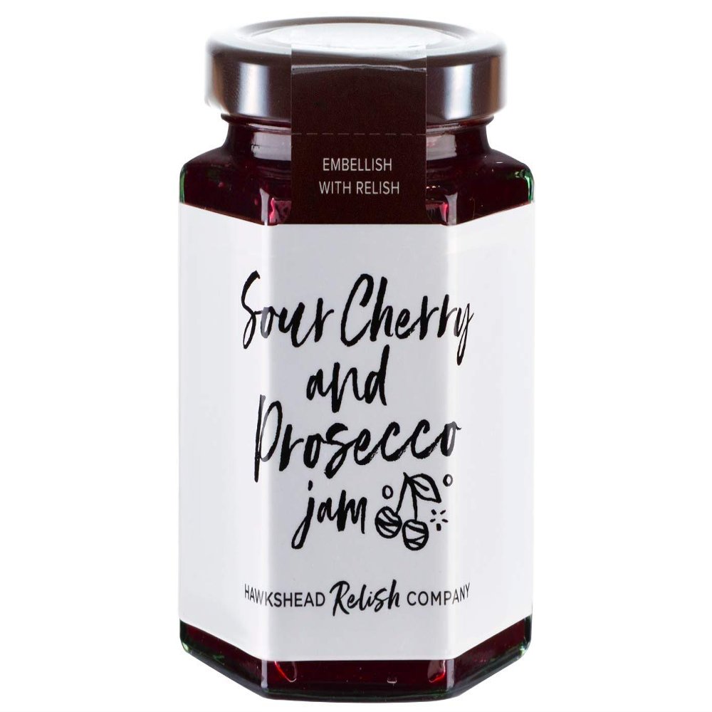 Hawkshead Relish - Sour Cherry & Prosecco Jam 220g