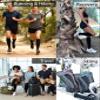 aZengear Compression Socks (20-30mmHg) Anti DVT Air Flying Knee-High Flight Travel Stockings, Swollen Legs, Varicose Veins, Running, Shin Splints Calf Pressure Support, Sports (Black, S/M) view 4