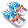 24pk Soap Filled Scourer Pads | 2 x 12pk Stain and Grease-Cutting Pad with Soap | Durable and Long Lasting Scourer Pads for Tough Food Stain Cleaning view 1
