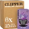 Clipper Organic Berry Burst Tea Bags | 150 Infusion Blackcurrant & Mix Fruit Teabag Sachets (6x Boxes of 25) | Bulk Buy, Home & Catering | Caffeine-Free Herbal Tea | Natural, Unbleached, Biodegradable view 1