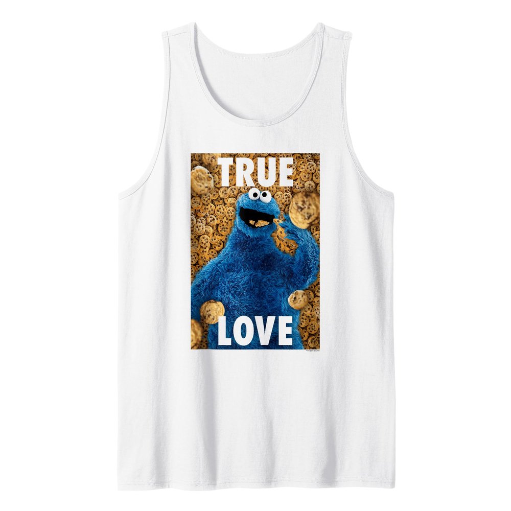 Sesame Street Cookie Monster Beautiful Cookies Tank Top