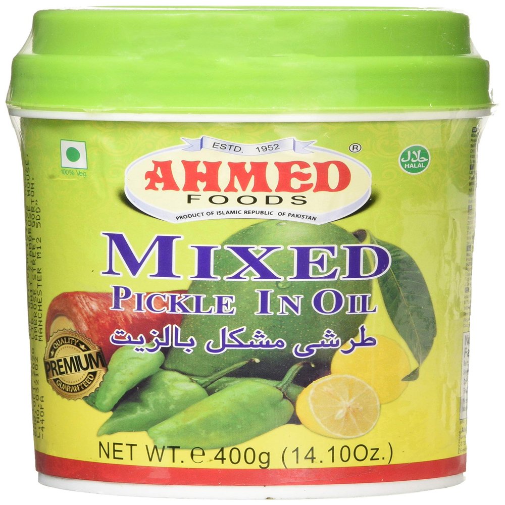 Ahmed Foods Mixed Pickle in Oil New Packing, 400 g