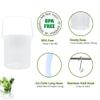 TopQuaFocus 2L Plastic Enema Bucket Kit, Clear Reusable Colon Cleanse, Leak-Proof Home Coffee Enema Kit for Men Women Colon Cleaning BPA Free, 6PCS Enemas Tips view 3