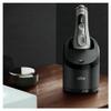 Braun Series 9 Electric Shaver 5, Electric Razor for Men With Clean & Charge Station & Leather Case, Gifts For Him, 2 Pin Bathroom Plug, 9385cc, Graphite Razor view 4