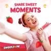 Sweetzone Strawberry Pencils, Retro Sweets Tub, Candy Sticks, 100 pcs, Halal Sweet, Sweets Bulk, Gummy American Candies, UK British Candy Enthusiasts view 4