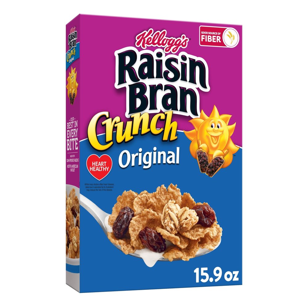 Kellogg's Raisin Branch Crunch Original Cereal 450g