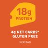 Quest Nutrition Nacho Cheese Tortilla Style Protein Chips, 18g Protein, 4g Net Carb, Low Carb, Gluten Free, 1.1 oz (Pack of 12) view 4