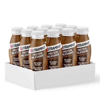 Nutramino Nutra-Go Milkshake, Chocolate, 12 x 330 ml