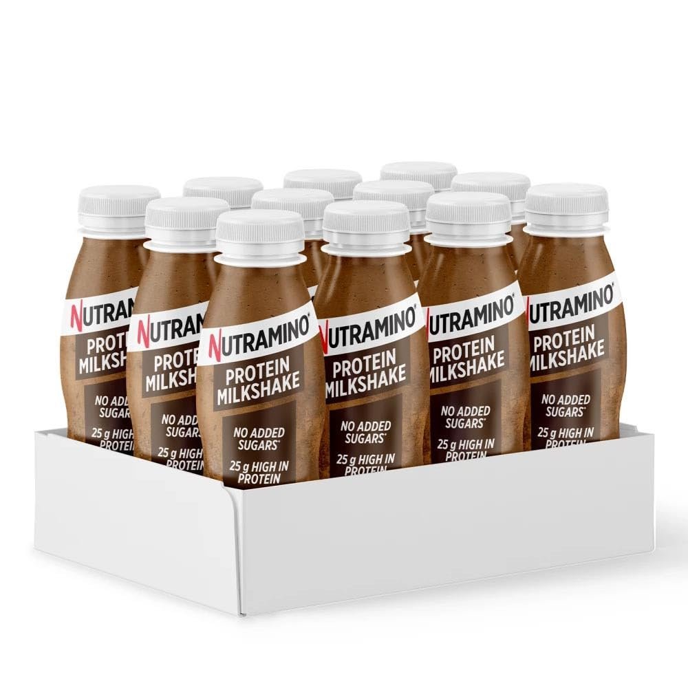 Nutramino Nutra-Go Milkshake, Chocolate, 12 x 330 ml