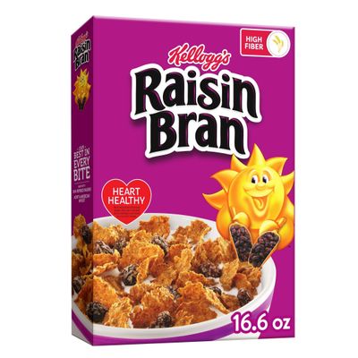 Kellogg's Raisin Bran Breakfast Cereal 470g