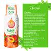 2 Pack - FruttaMax Peach Syrup | Less Sugar | 60% Real Fruit Concentrate | Suitable for soda Machine 2x500ml view 2