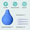 TopQuaFocus 224ml Enema Bulb Kit Douche Bulb for Men Women Cleaning (224ml-blue) view 3