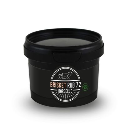 BEMBO BARBECUE - Brisket - BBQ Rub - Seasoning & Spices Blends for Barbecue - Made in Italy - 230g