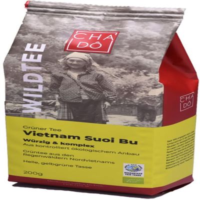 Cha D Organic 'ko' Vietnam Suoi Bu WFTO (2 x 200 g)