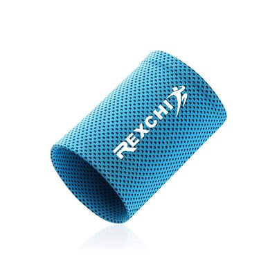 1Pcs Reflective Breathable Compression Wristband - Sport Support for Carpal Tunnel Pain Relief, Arthritis, Tendonitis (Blue,S)