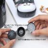 2 Pack Cute Contact Lens Cases, Shiba Inu Contact Lens Soak Storage Box, Portable Cartoon Contact Lens Holder with Mirror Tweezers for Travel Kit (Black) view 3