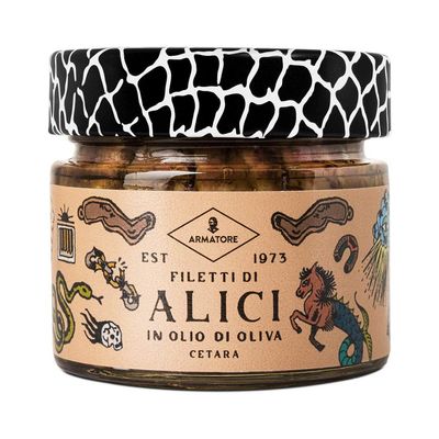 Armatore, Cetara Anchovies Fillets in Olive Oil (195 g)