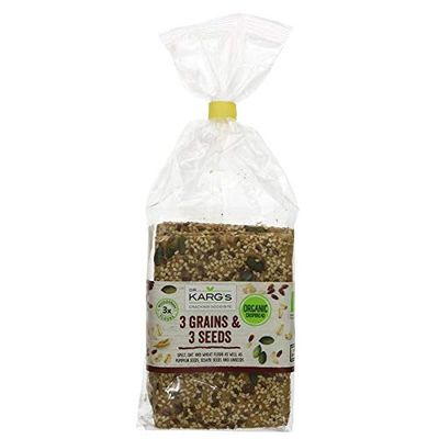 Dr Karg 3 Grains & 3 Seeds Crispbreads 200g (Pack of 8)