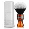Anbbas Synthetic Badger Shaving Brush with Resin Handle,Nylon Bristles Hair Lathering Foam Brush for Men Travel Professional Wet Shaving(Amber,24 mm Knot) view 1